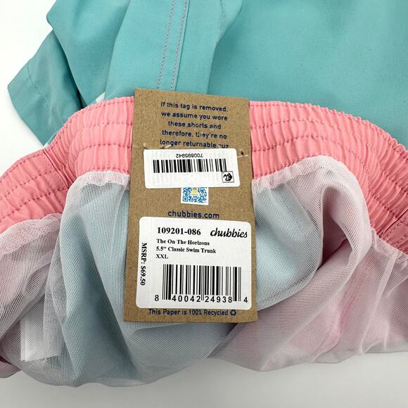 Chubbies The On The Horizons 5.5 Classic Swim Trunk Size XXL - Picture 5 of 7